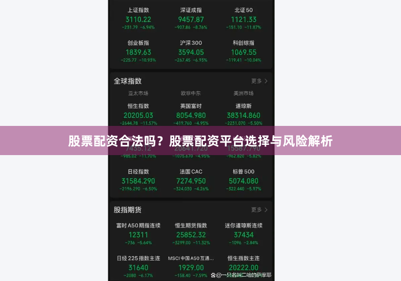 股票配资合法吗？股票配资平台选择与风险解析